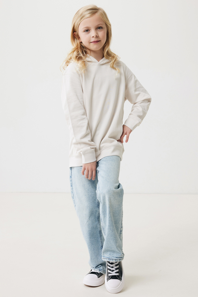 IQONIQ Yengo kids recycled katoen hoodie met steekzakken