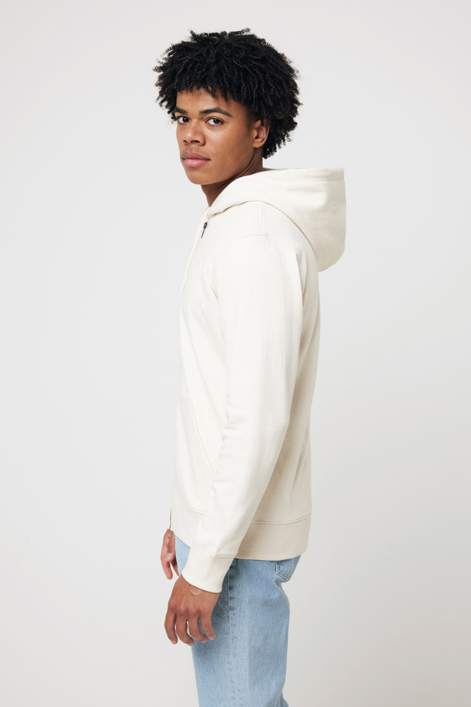 IQONIQ Abisko gerecycled katoen hoodie met rits