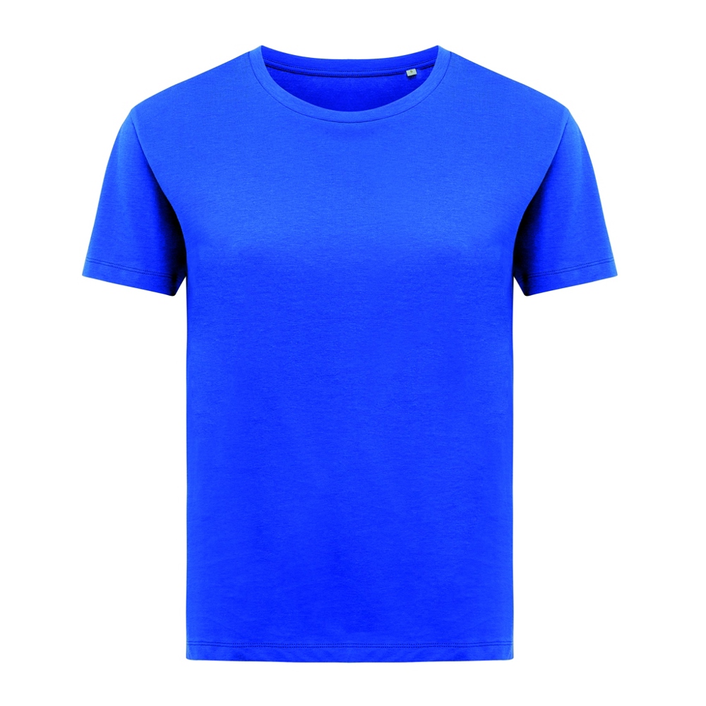 IQONIQ Yala dames lichtgewicht gerecycled katoen t-shirt - royal blue (± PMS 19-4050 TCX)