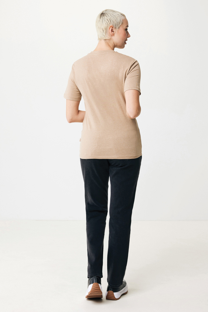 IQONIQ Manuel gerecycled katoen t-shirt ongeverfd
