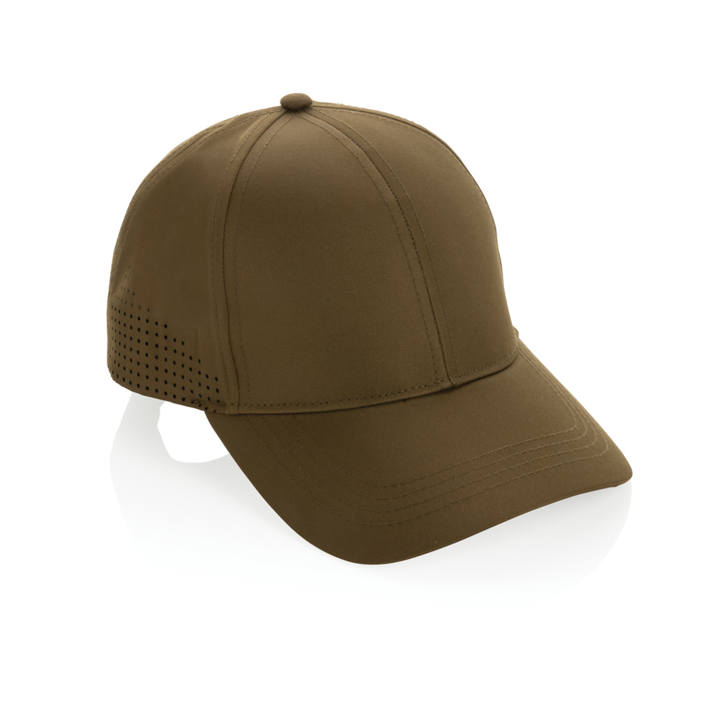 Impact AWARE™ 6 panel rpet sportcap - groen (± PMS 7770C)