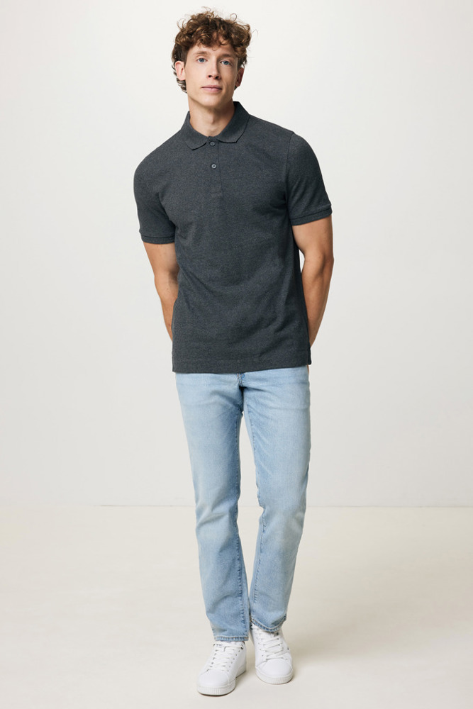 IQONIQ Yosemite gerecycled katoen pique polo