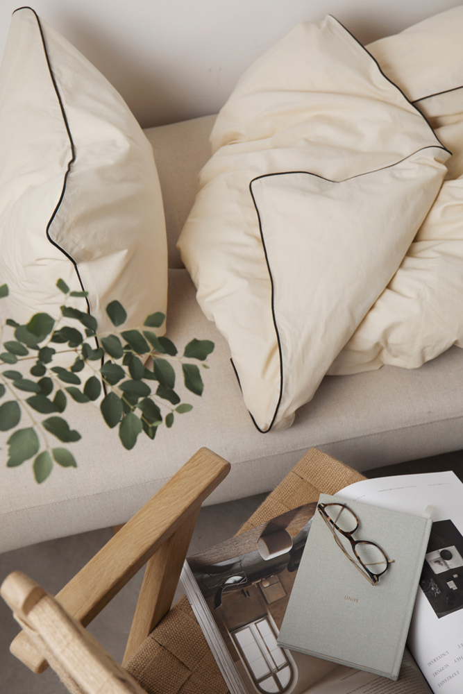 VINGA Marston OCS biologisch katoenen beddengoedset, 4 stuks