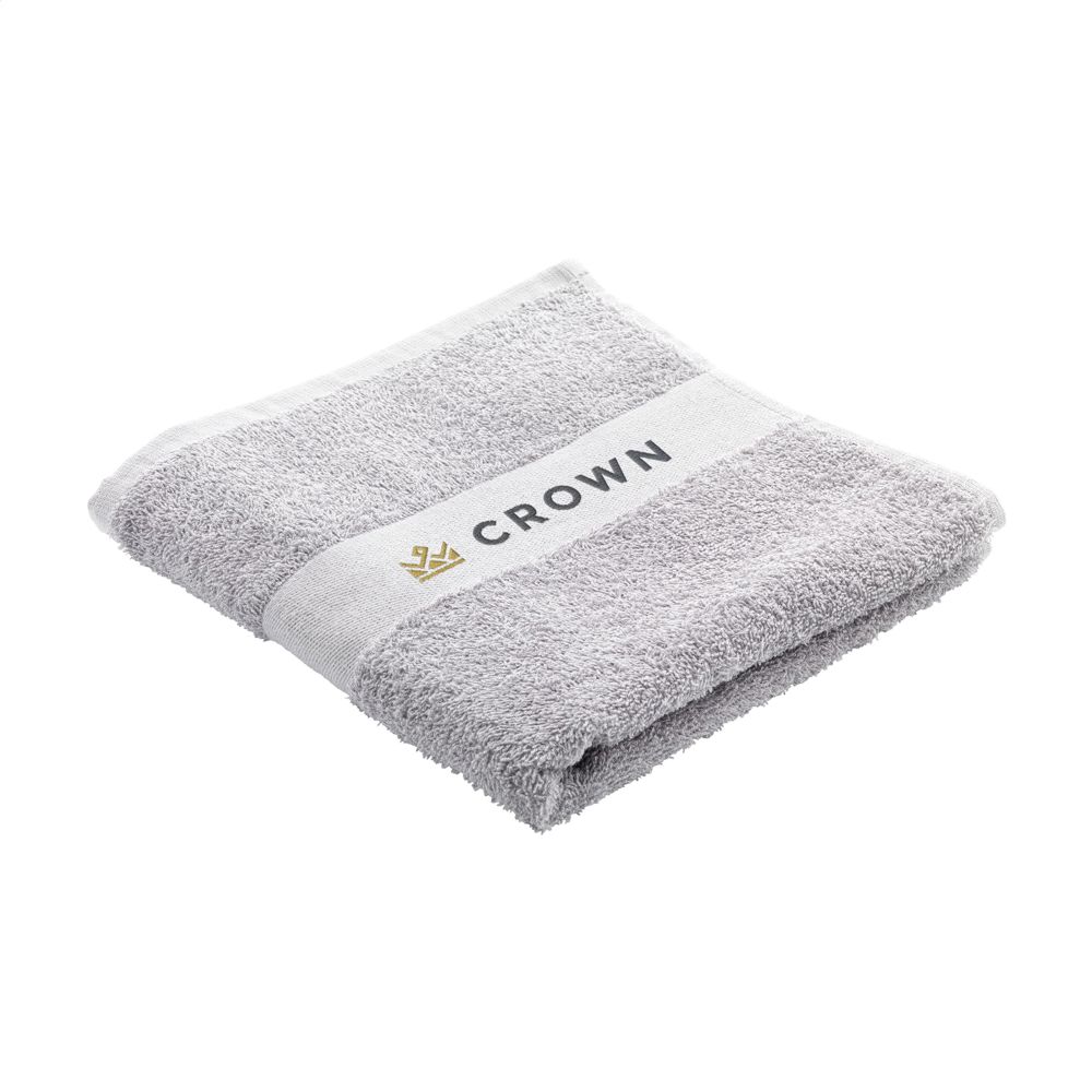Wooosh Towel GRS Recycle Cotton Mix 100 x 50 cm - lichtgrijs