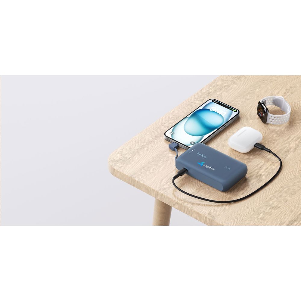 Belkin BoostCharge PowerBank 10K Integrated Cable