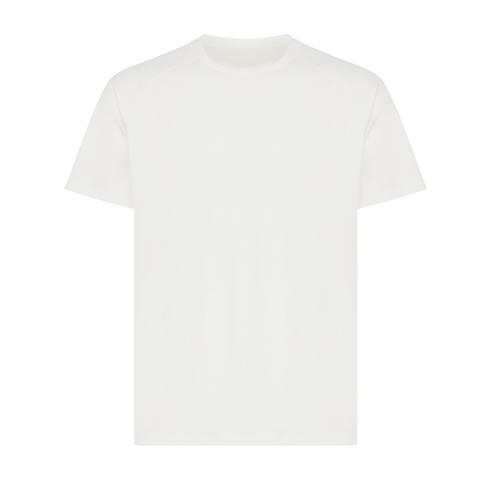 IQONIQ Tikal gerecycled polyester sneldrogend sport t-shirt - wit (± PMS White)