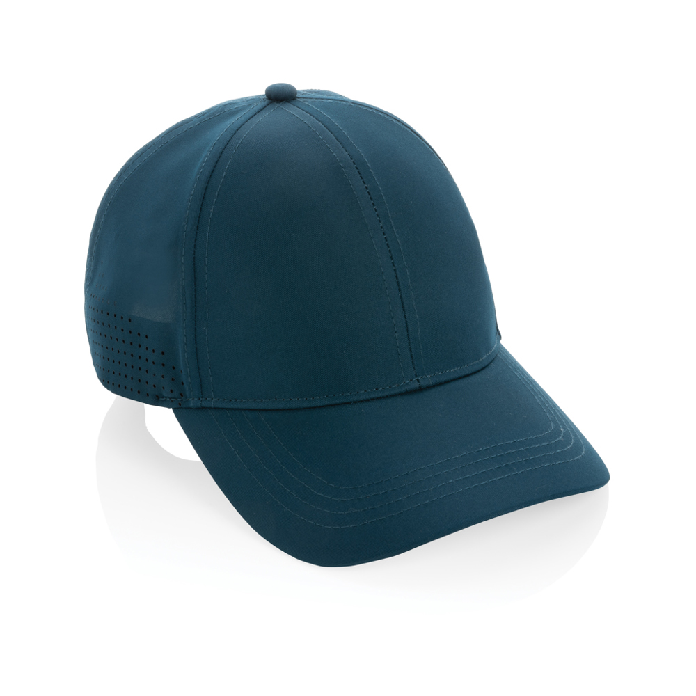 Impact AWARE™ 6 panel rpet sportcap - donkerblauw (± PMS 19-4326 TCX)