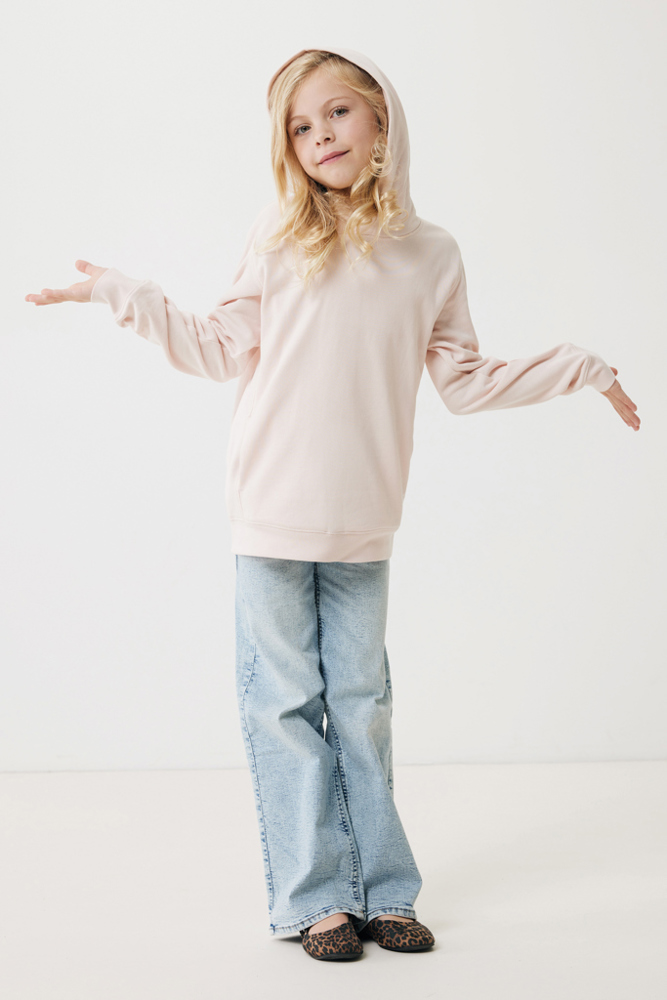 IQONIQ Yengo kids recycled katoen hoodie met steekzakken