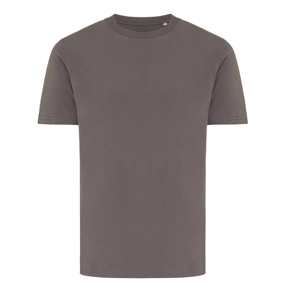 IQONIQ Brett gerecycled katoen t-shirt - antraciet (± PMS 19-3900 TCX)