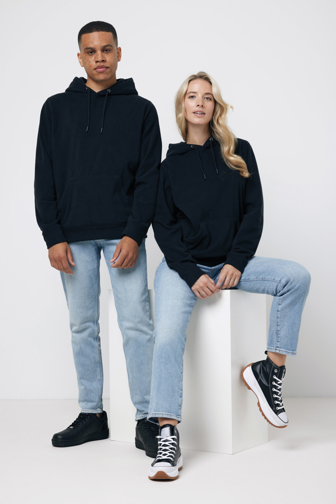 IQONIQ Trivor gerecycled polyester fleece hoodie