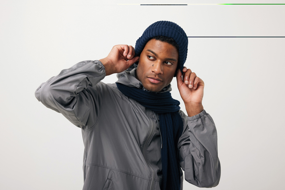 Impact AWARE™ Polylana® dubbel gebreide sjaal 180x25cm