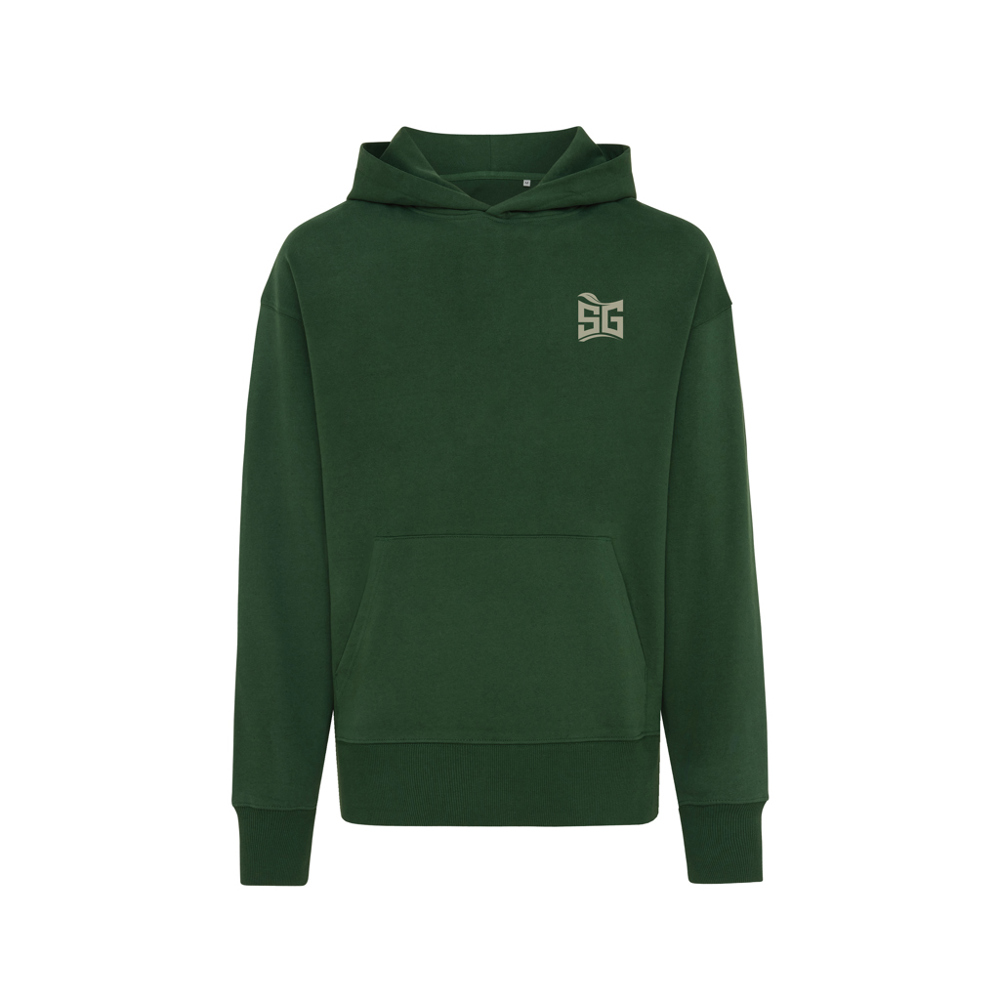 IQONIQ Yoho gerecycled katoen relaxed hoodie