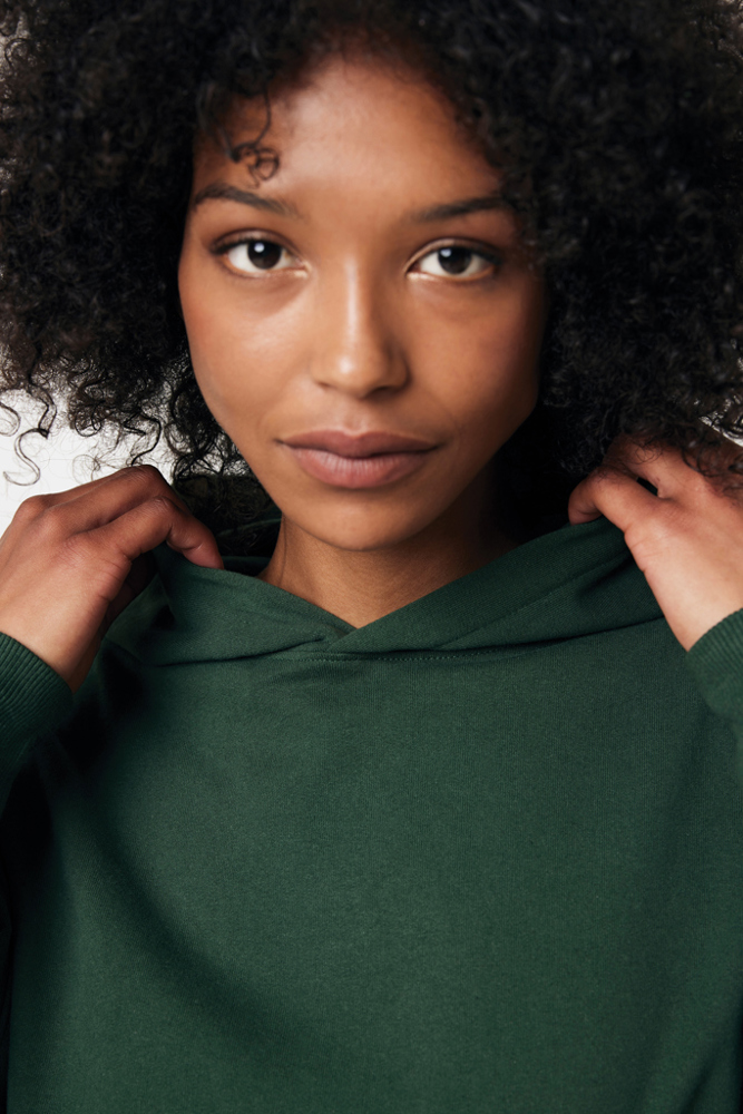 IQONIQ Yoho gerecycled katoen relaxed hoodie