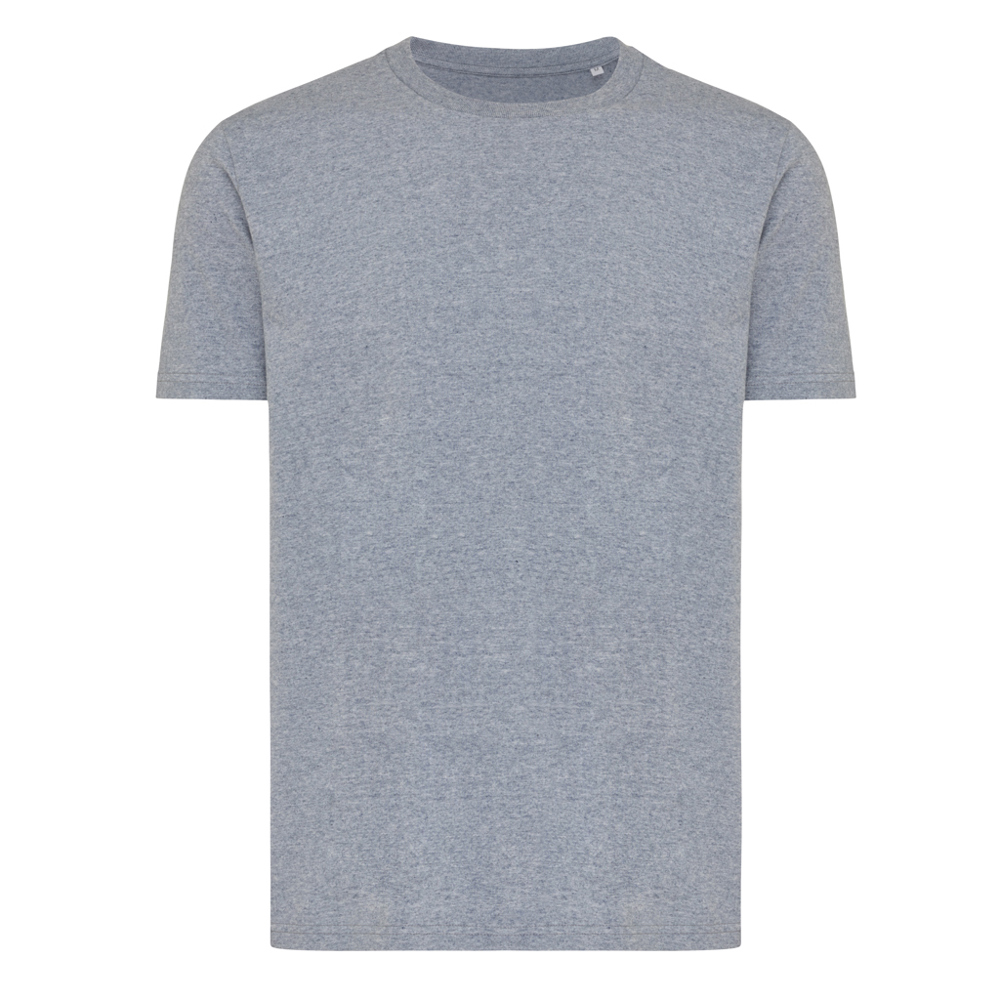 IQONIQ Brett gerecycled katoen t-shirt - light heather navy (± PMS light heather navy)