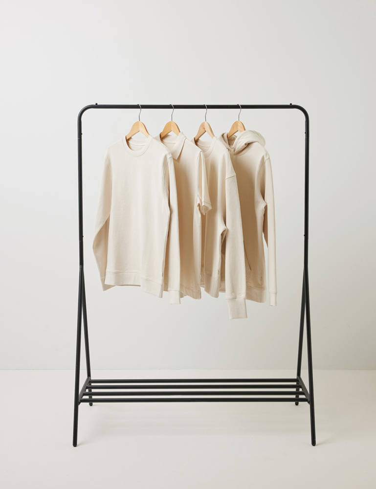 IQONIQ Torres gerecycled katoen hoodie ongeverfd