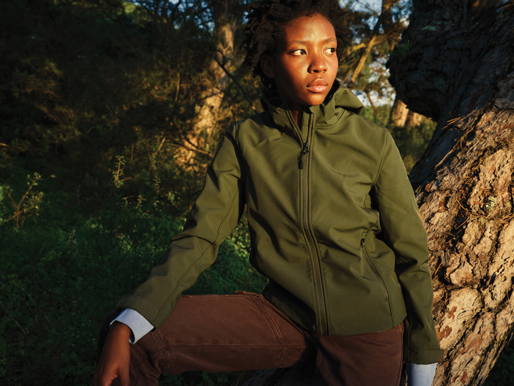 IQONIQ Makalu dames recycled polyester softshell jas