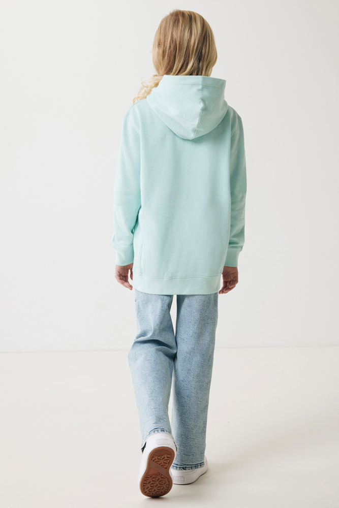IQONIQ Yengo kids recycled katoen hoodie met steekzakken