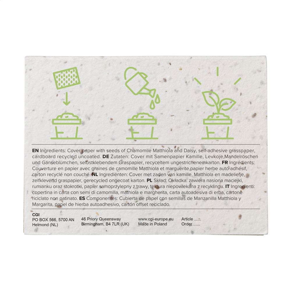 Memo Growing Paper Sticky Notes memoblokje