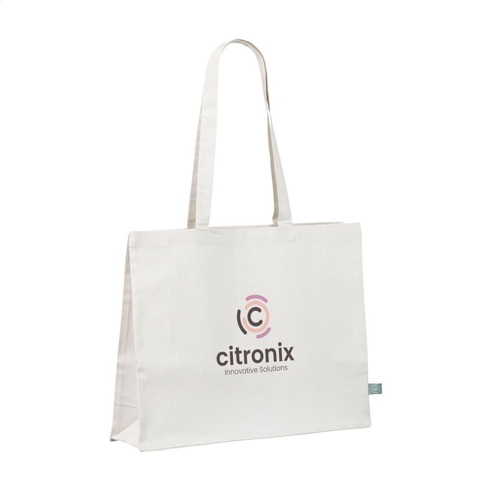 ECO Shopper Organic Cotton (180 g/m²) tas - lichtgrijs (± PMS Cool Gray 2C)