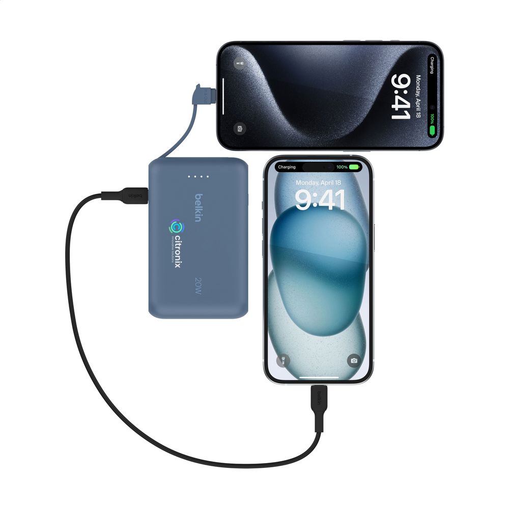 Belkin BoostCharge PowerBank 10K Integrated Cable