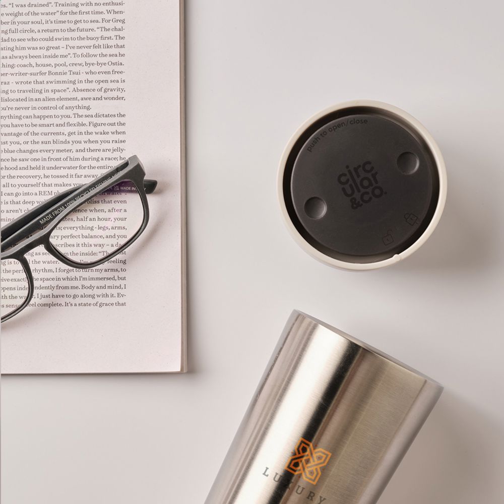 Circular&Co Recycled Stainless Steel Coffee Cup 340 ml