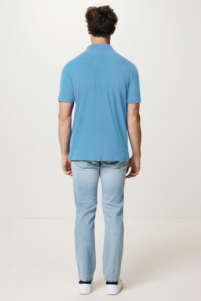 IQONIQ Yosemite gerecycled katoen pique polo