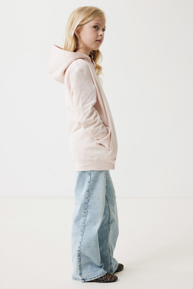 IQONIQ Yengo kids recycled katoen hoodie met steekzakken