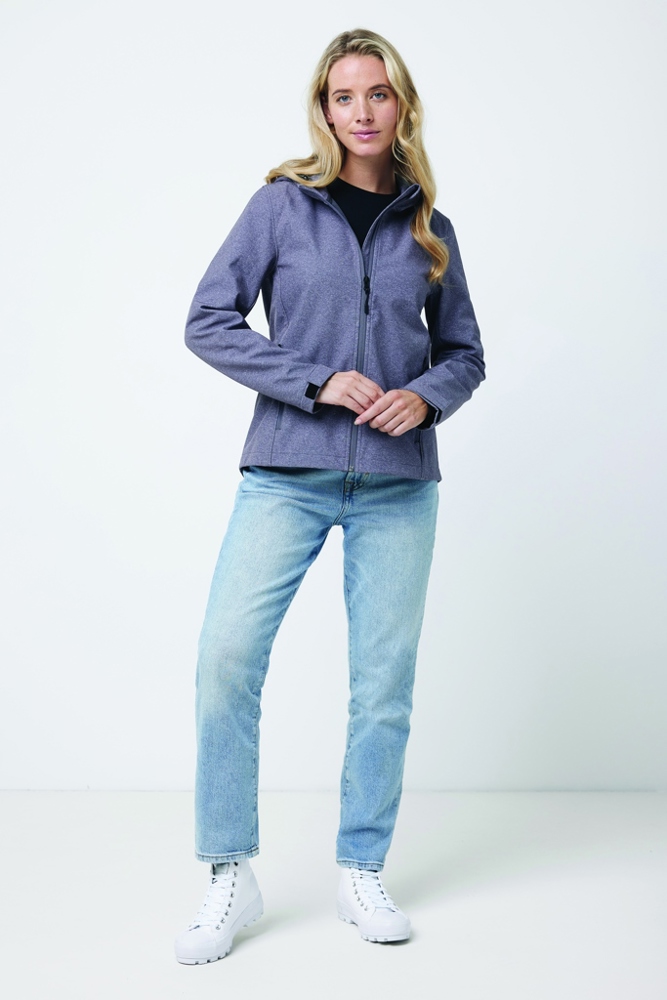 IQONIQ Makalu dames recycled polyester softshell jas