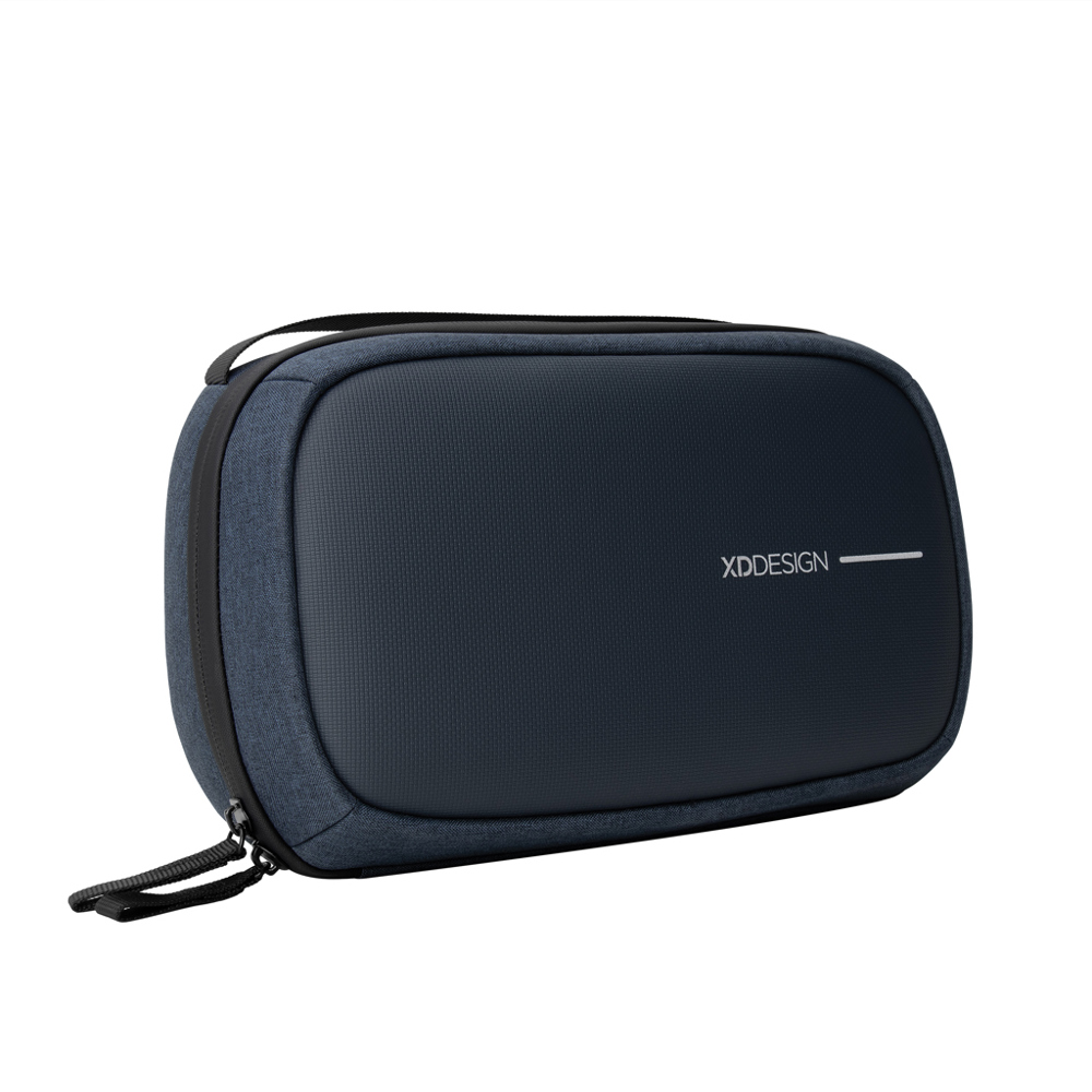 XD Design First Class All-in-One case - donkerblauw, zwart (± PMS 296 C/ ± PMS Black)