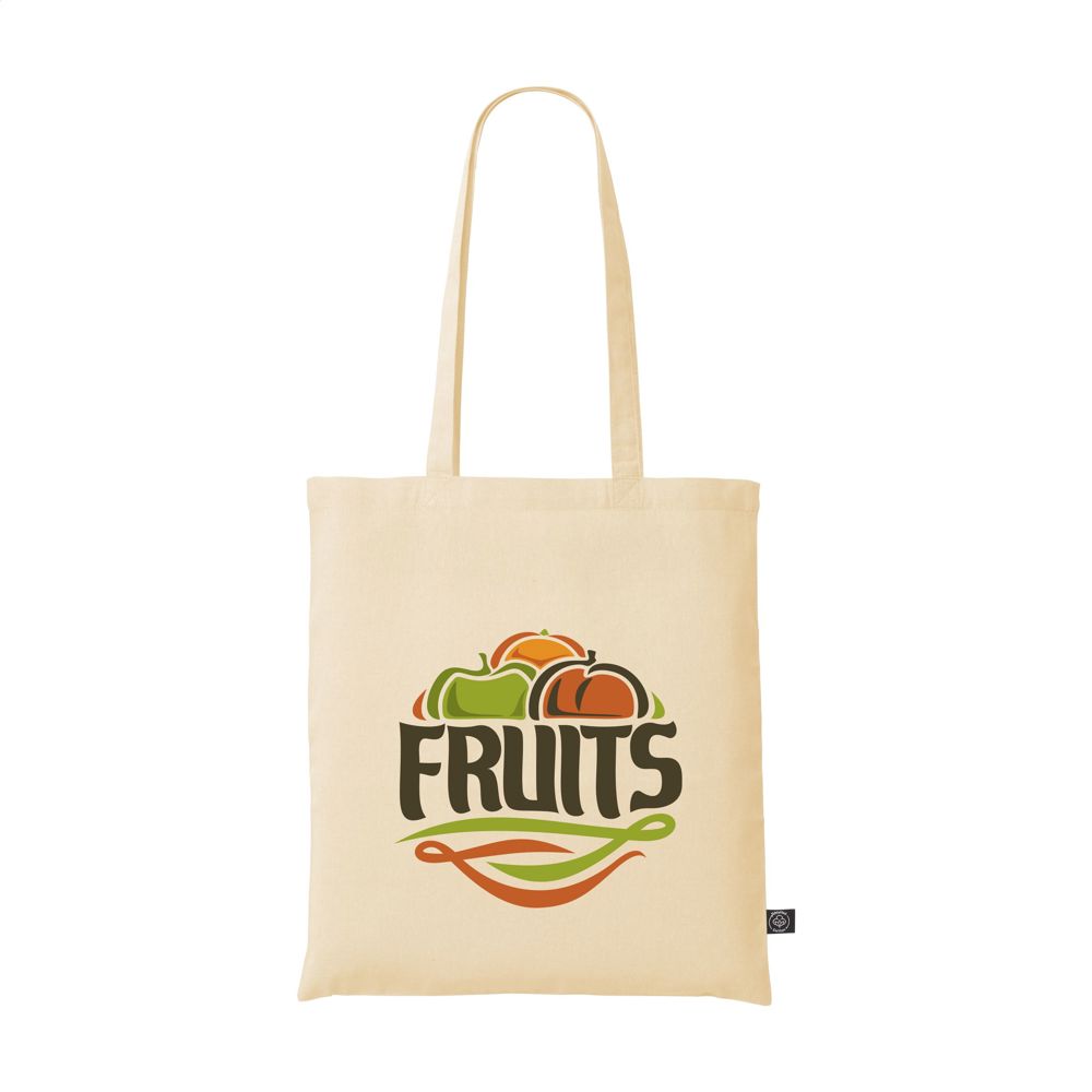 GRS Recycled Cotton Shopper (180 g/m²) tas - beige