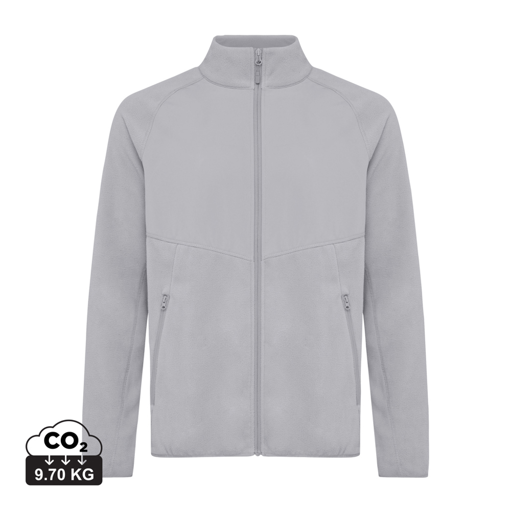 IQONIQ Talung gerecycled polyester fleece jas met rits