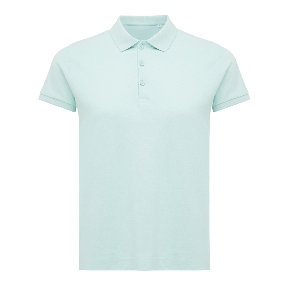 IQONIQ Yosemite dames recycled katoen pique polo - crushed mint (± PMS 12-5410 TCX)