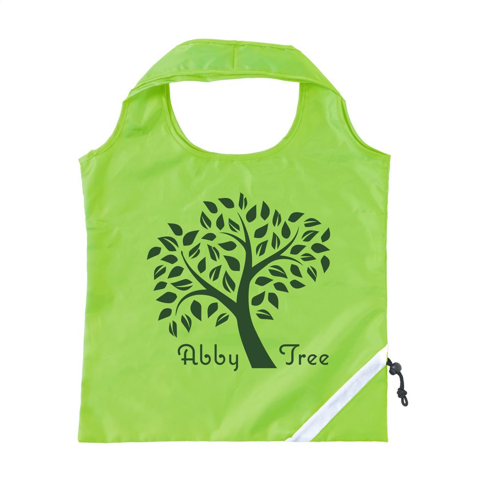 Strawberry opvouwbare tas - limegroen