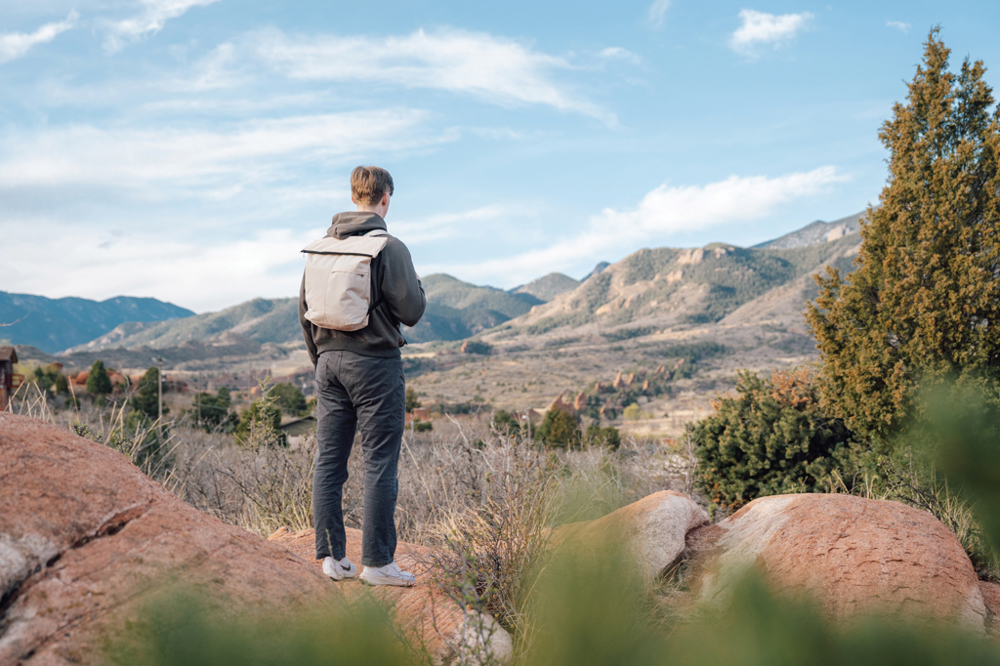 Dillon AWARE™ RPET lichtgewicht opvouwbare rugzak