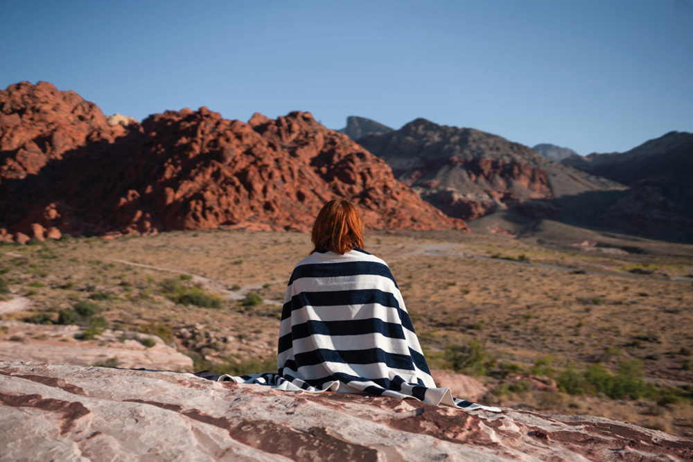 Ukiyo Aware™ Yukari XL strandlaken 100x180cm