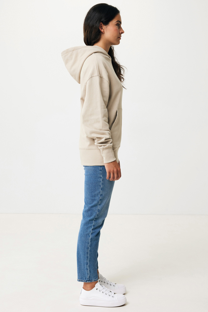 IQONIQ Yoho gerecycled katoen relaxed hoodie