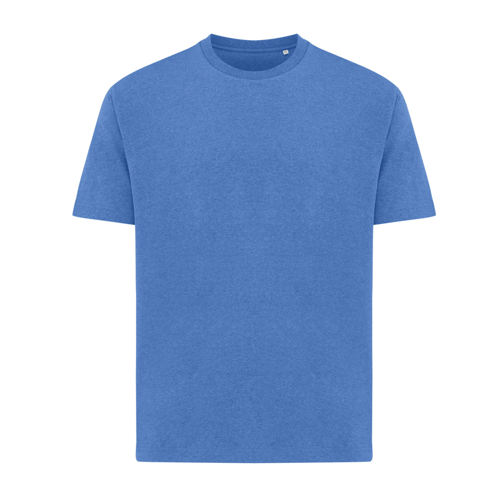 IQONIQ Teide gerecycled katoen t-shirt - heather blue (± PMS heather blue)
