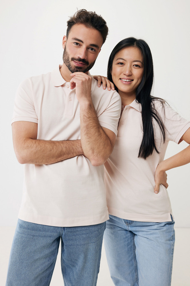 IQONIQ Yosemite gerecycled katoen pique polo