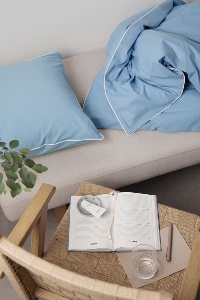 VINGA Marston OCS biologisch katoenen beddengoedset, 4 stuks